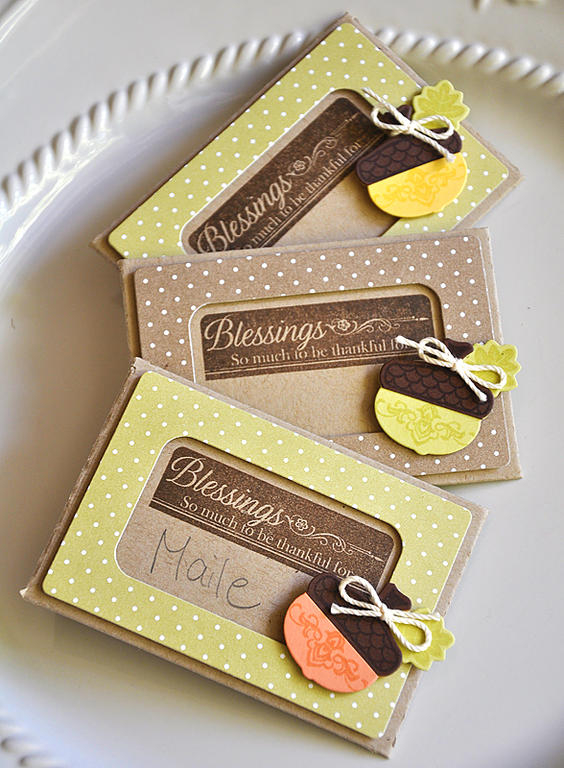 Stamps: Attitude Of Gratitude &amp; Autumn Acorns<br />
Ink: Dark Chocolate, Spring Moss &amp;...