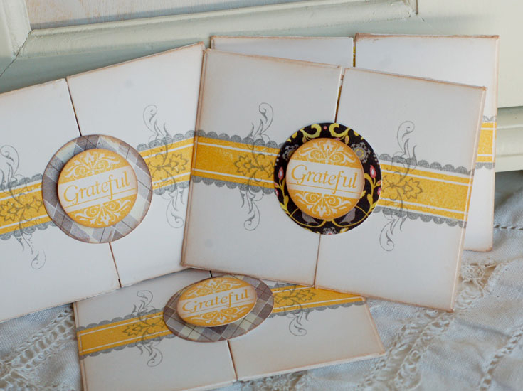 Stamps:  Gratitude Journal<br />
Ink:  Summer Sunrise, Smokey Shadow<br />
Cardstock:  Vintage...
