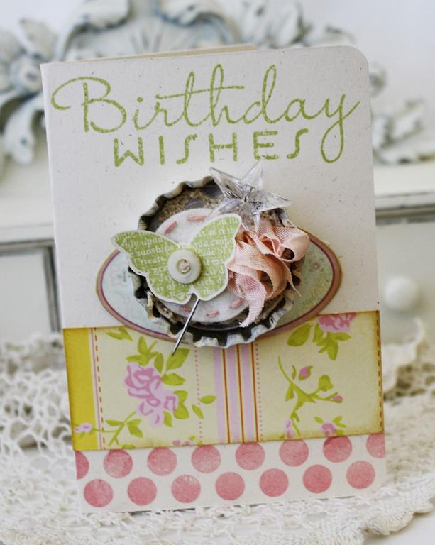 Papertrey Ink Supplies Used:<br />
Stamps:<br />
Think Big Favorites #7, Polka Dot Basics, and...