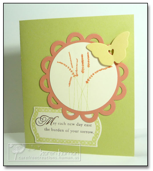 Supplies<br />
All supplies PTI unless otherwise noted.<br />
Stamps: With Sympathy, Fillable...