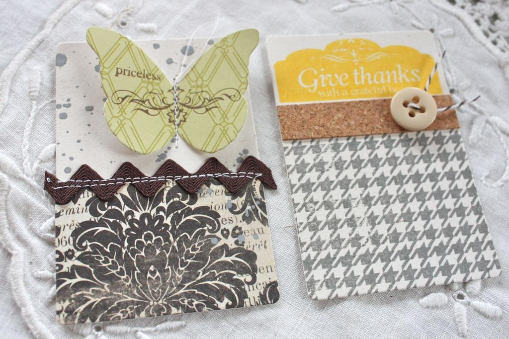 Stamps:Houndstooth, Gratitude Journal<br />
Ink:Smokey Shadow<br />
Paper:Rustic White<br />...