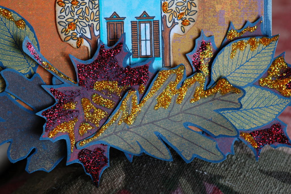 Leaf prints, Boards and Beams, 2009 Autumn Tags