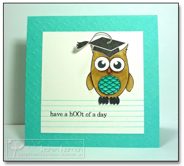 Supplies<br />
All supplies PTI unless otherwise noted.<br />
Stamps: Wise Owl, For the...