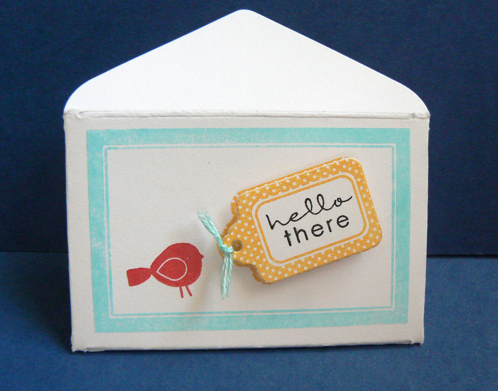 Bitty Bird mini envelope