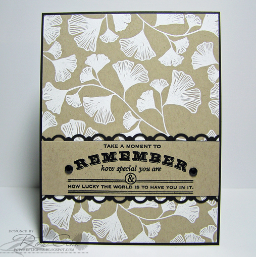 Take a Moment Embossed