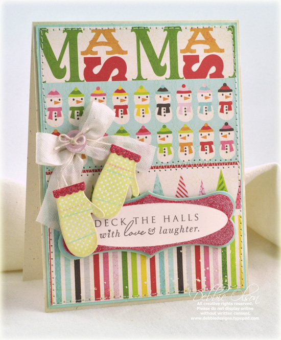 Stamps: Christmas Labels, Love Lives Here Holiday<br />
Cardstock: Rustic Cream, Aqua Mist<br...