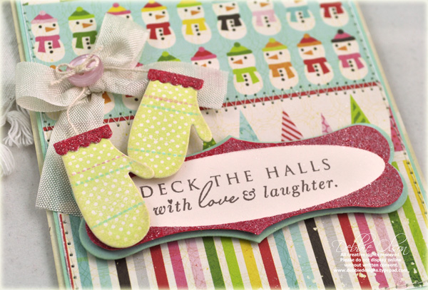 Stamps: Christmas Labels, Love Lives Here Holiday<br />
Cardstock: Rustic Cream, Aqua Mist<br...