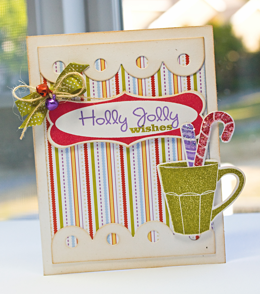 * Stamps-Christmas Labels, Candy Cane Christmas<br />
    * Ink- Pure Poppy, Ripe Avocado, Iris...