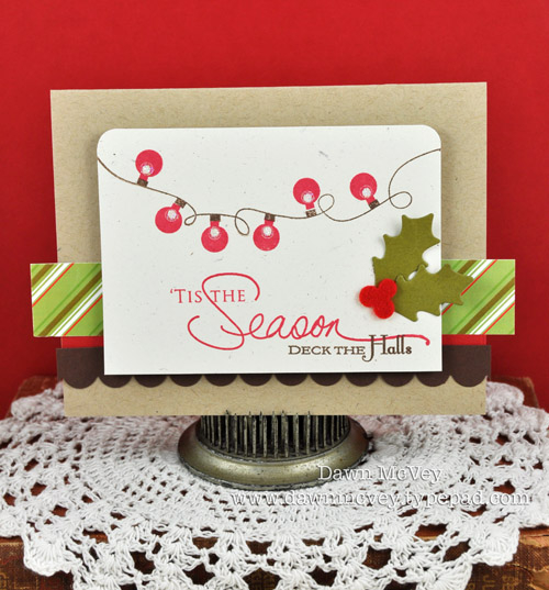 Paper: rustic cream, kraft, pure poppy, dark chocolate, ripe avocado, Candy Cane Christmas<br />...