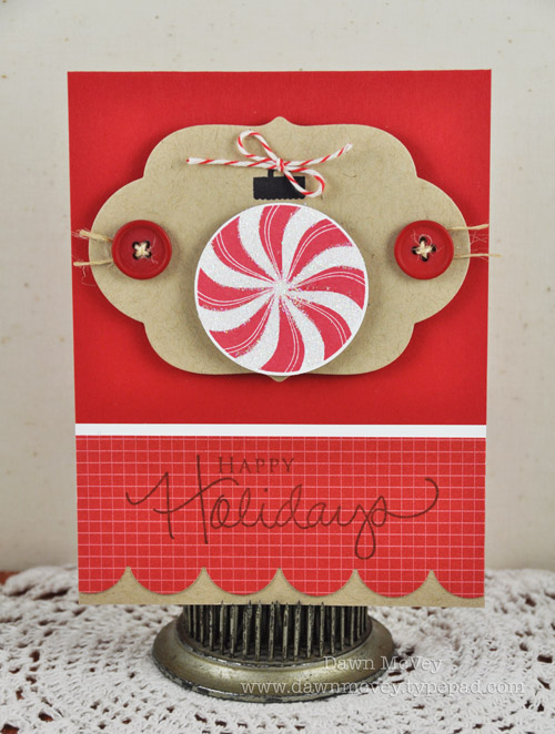 Paper: stamper's select white, kraft, pure poppy, Bitty Box Basics<br />
Stamps: Think Big...