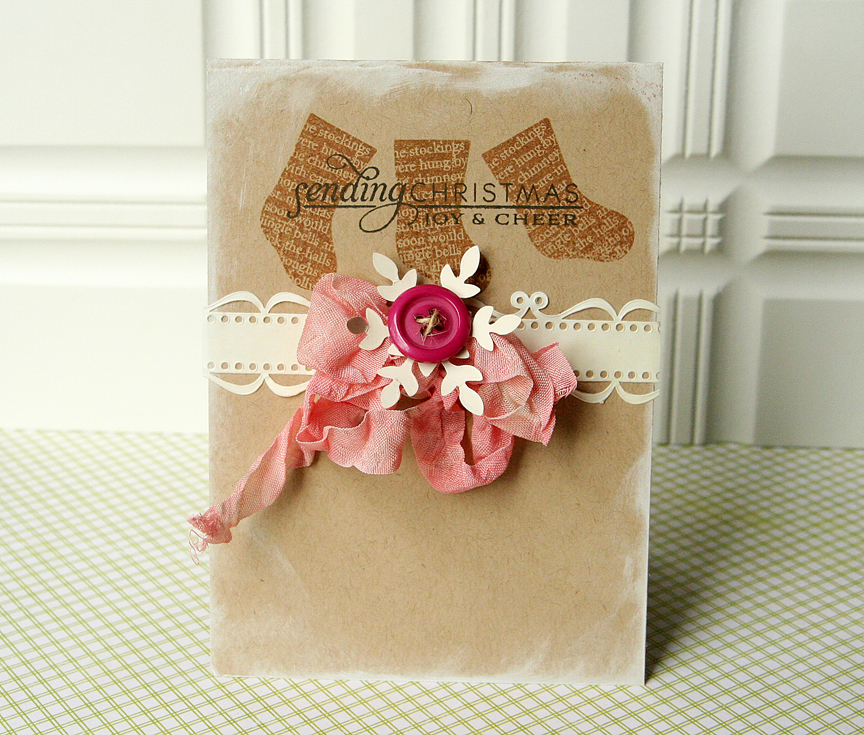 Stamps: Love Lives Here Holiday by PTI, Stylish Sentiments: Holiday by PTI<br />
Ink: Fresh...