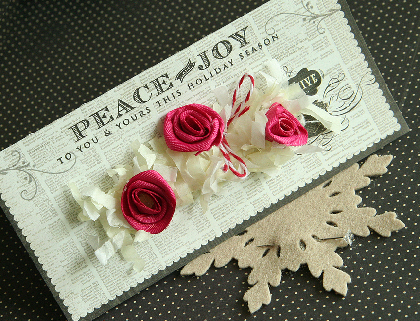 Stamps: Holiday Photo Finishers<br />
Ink: True Black, Smokey Shadow<br />
Paper: Vintage...