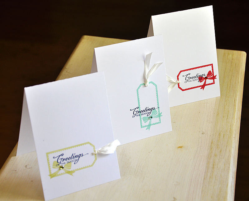 Stamps: Fillable Frames Additions 2 and Bells &amp; Boughs<br />
Ink: Spring Moss, Aqua Mist,...