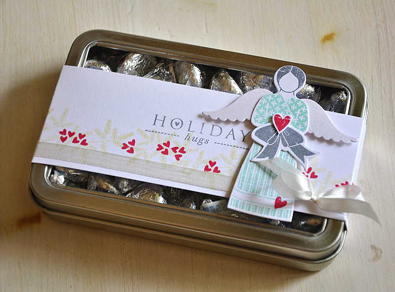 Stamps: Love Lives Here: Holiday and Bells &amp; Boughs<br />
Ink: Smoky Shadow, Aqua Mist,...