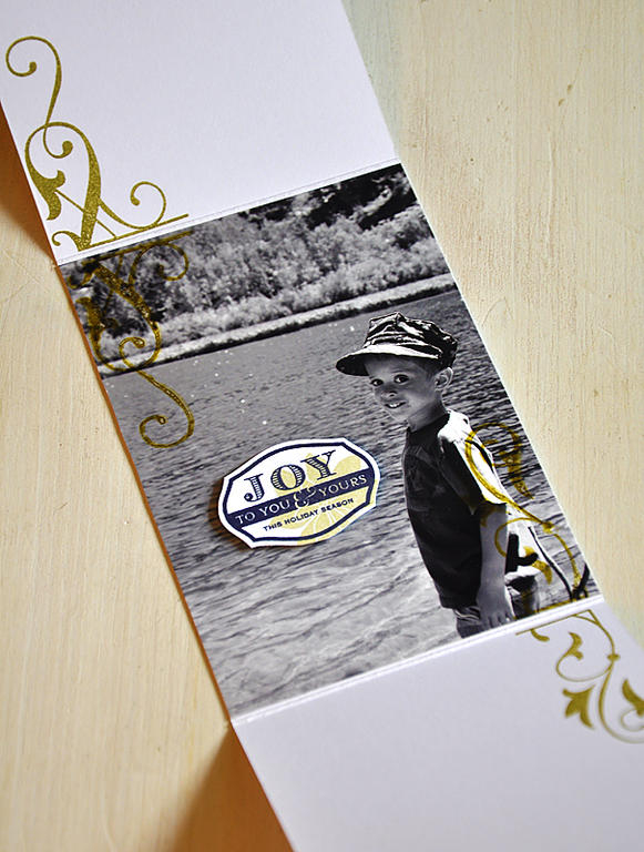 Stamps: Holiday Photo Finishers and Bells &amp; Boughs<br />
Ink: True Black, Ripe Avocado...