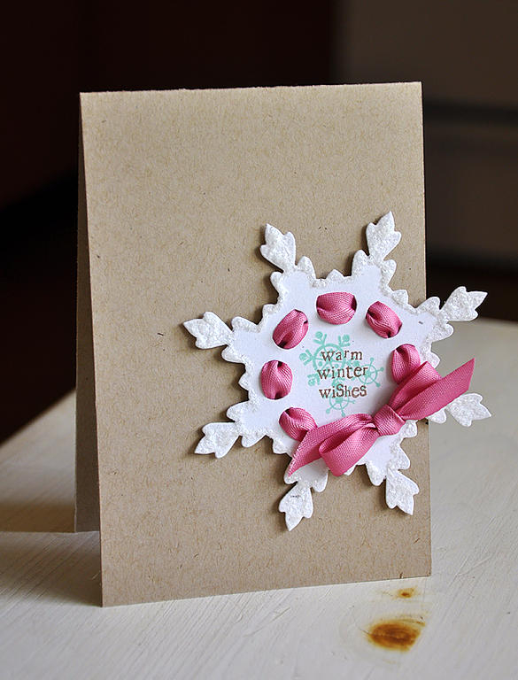 Stamps:  Tag-its #8<br />
Ink:  Aqua Mist &amp; Dark Chocolate<br />
Cardstock:  Kraft &amp;...