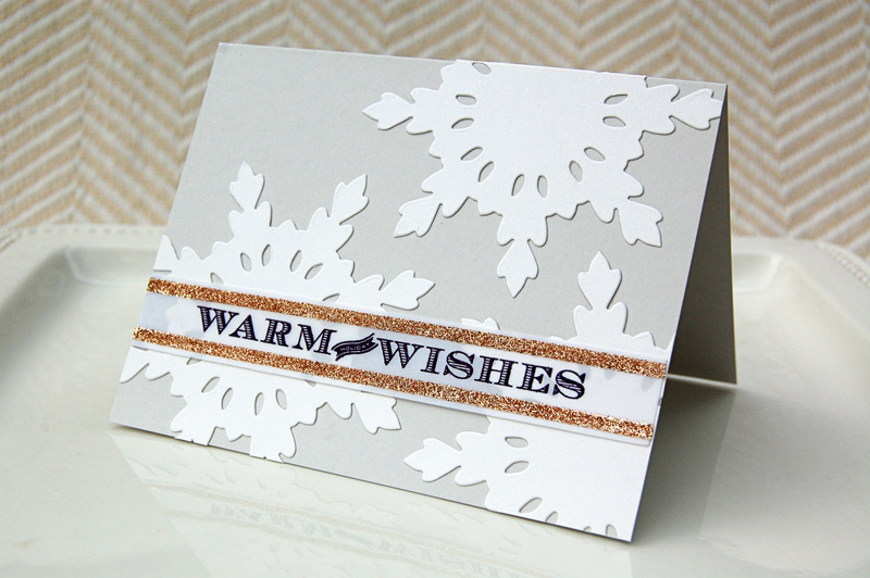 {Warm Winter Wishes} card<br />
Stamps - Holiday Photo Finishers<br />
Cardstock - Soft Stone,...