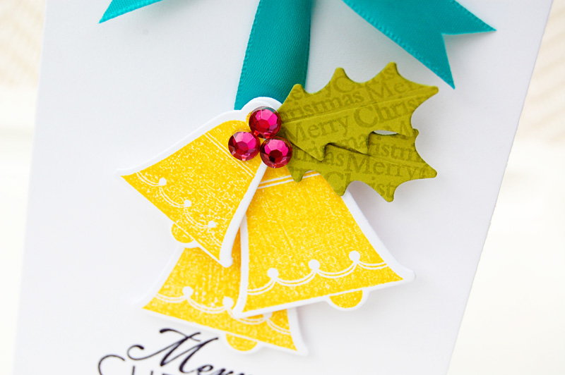 Stamps - Bells &amp; Boughs, Christmas Blessings<br />
Cardstock - White<br />
Ink - True...