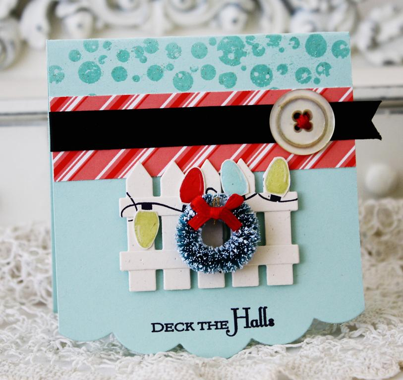 Papertrey Ink Supplies Used:<br />
Stamps:<br />
Holiday Lights and Winter Cheer<br />...