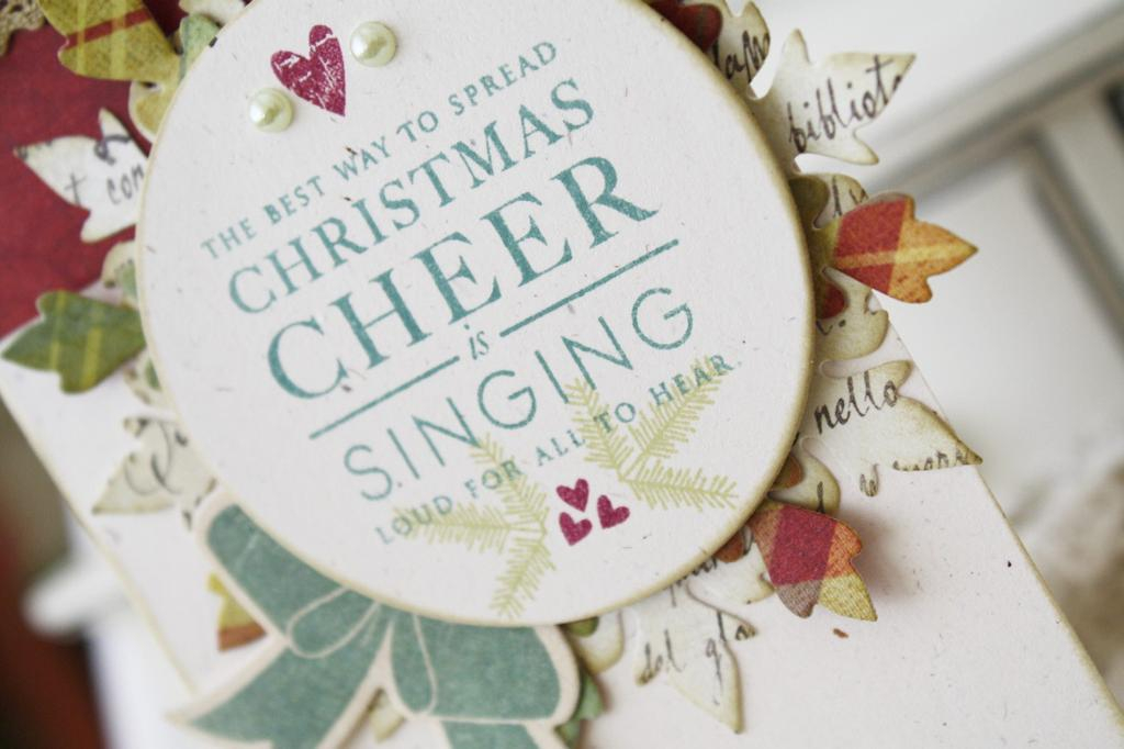 Papertrey Ink Supplies Used:<br />
Stamps:<br />
Stylish Sentiments: Holiday, Love Lives Here:...