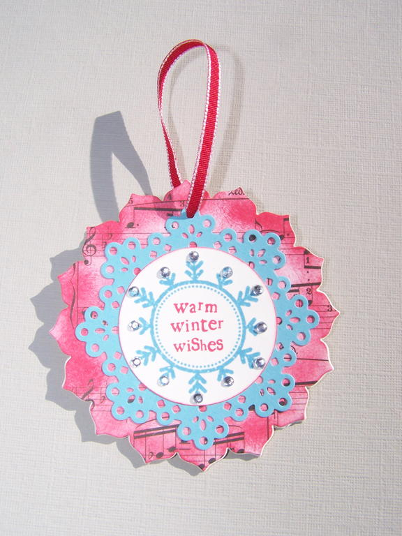 Christmas ornament for the Make It Monday Challenge 34