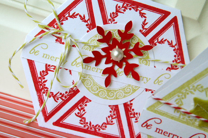 Stamps: NEW Tag-its #9, Tranquility Trilogy<br />
Ink: Spring Moss, Pure Poppy<br />
Paper:...