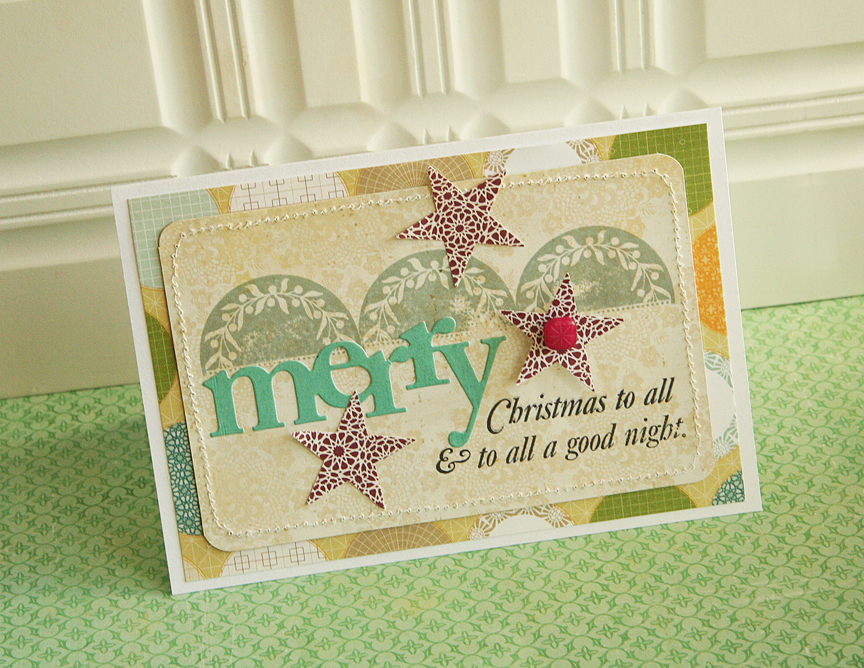 Stamps: 2011 Holiday Tags, Wonderful Words: Holiday<br />
Ink: True Black by PTI, Weather Vane...