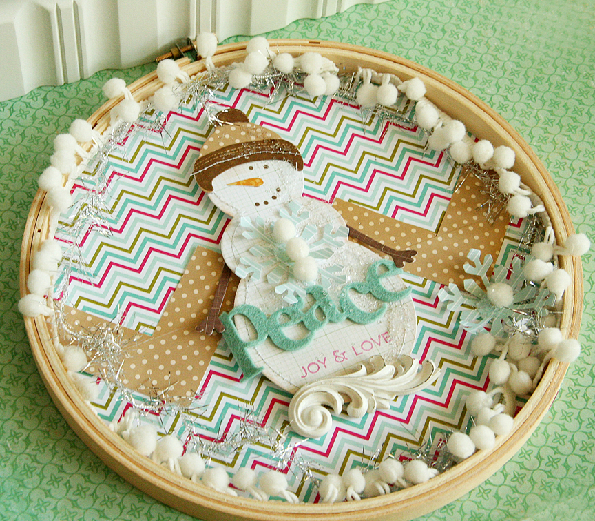 Stamps: Shape-Up Series: Snowman<br />
Ink: Raspberry Fizz, Dark Chocolate<br />
Paper:...