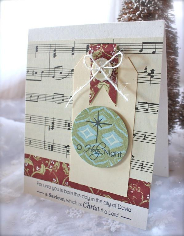 Stamps:Nativity Silhouettes &amp; Additions<br />
Ink:True Black<br />
Paper:Rustic White,...