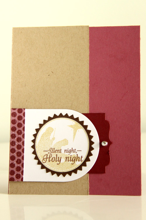 Star of Wonder<br />
<br />
Stamps: Star of Wonder<br />
Cardstock: Autumn Rose, Scarlett...