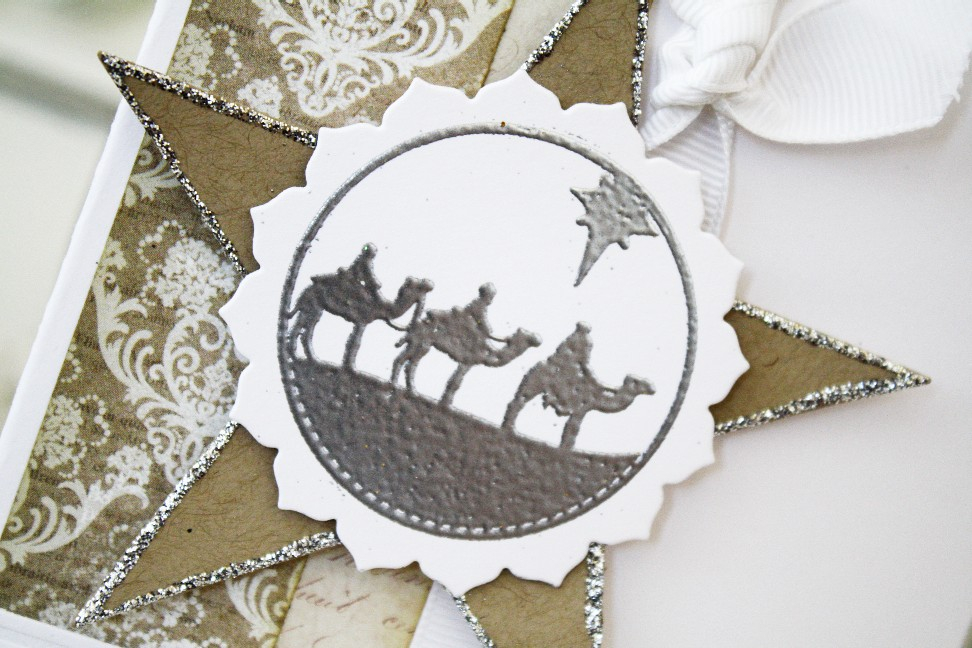 Papertrey Ink Supplies Used:<br />
Stamps:<br />
Star of Wonder and Nativity Silhouettes and...