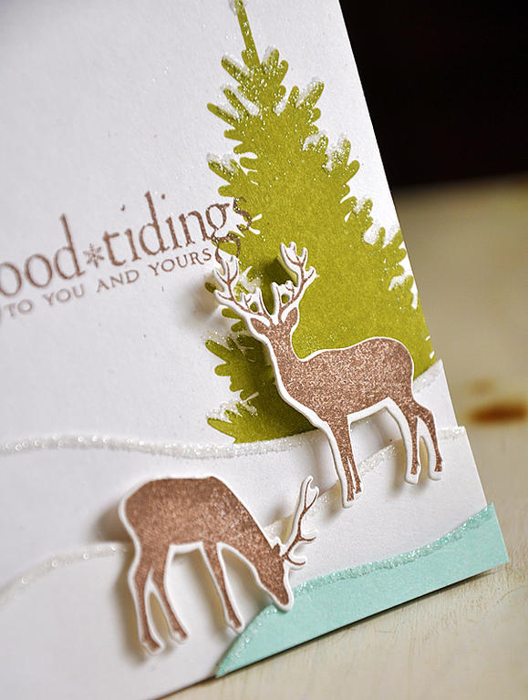 Stamps: In the Meadow<br />
Ink: Dark Chocolate &amp; Simply Chartreuse<br />
Cardstock:...