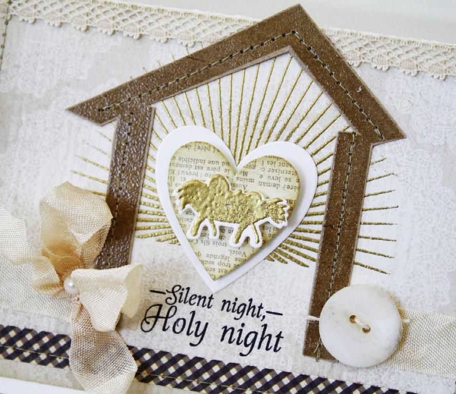 Papertrey Ink Supplies Used:<br />
Stamps:<br />
Nativity Silhouettes, Nativity Silhouettes...