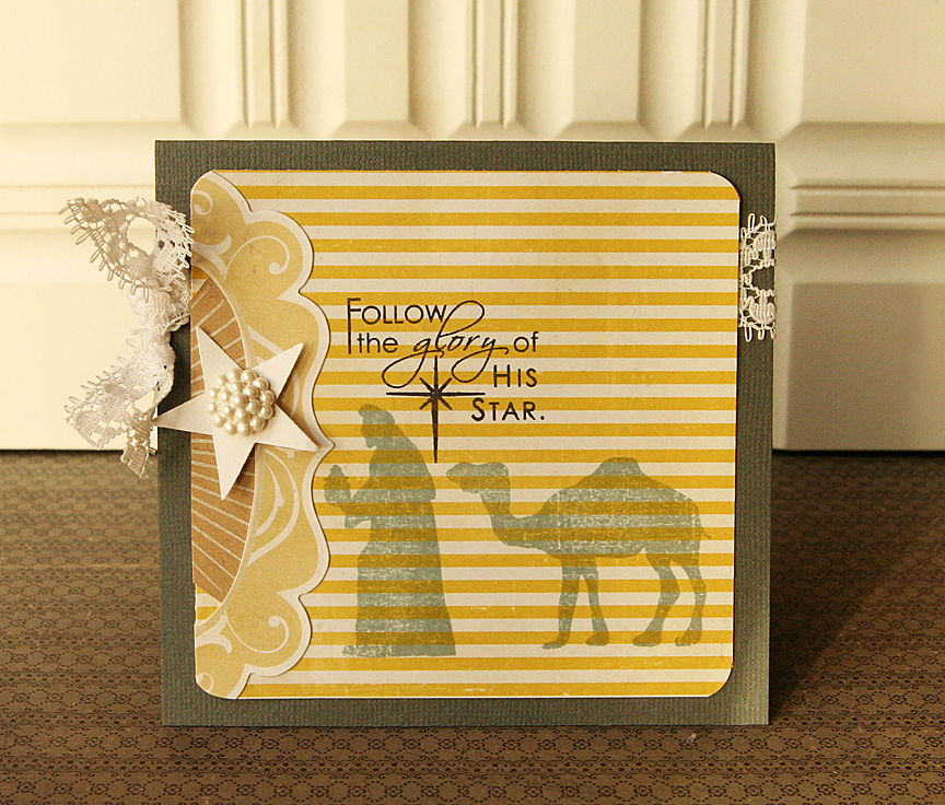 Stamps: Nativity Silhouettes, Nativity Silhouettes Additions<br />
Ink: True Black, Weather...