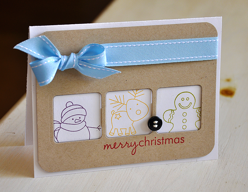 Stamps:  Tremendious Treats<br />
Ink:  Pure Poppy, Plum Pudding, Summer Sunrise &amp; Spring...