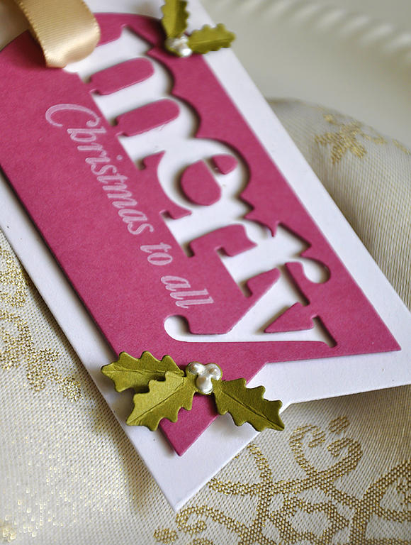 Stamps: Wonderful Words: Holiday<br />
Ink: Fresh Snow<br />
Cardstock: Rustic White &amp;...