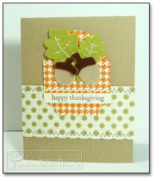 Supplies<br />
All supplies PTI unless otherwise noted.<br />
Stamps: Gobble Gobble...