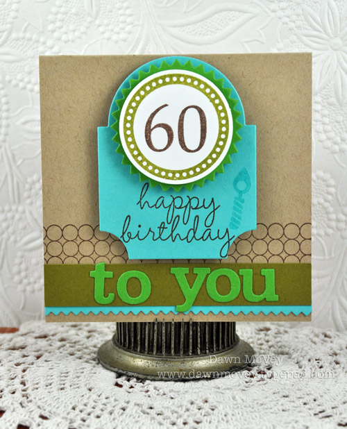 Paper: stamper's select white, kraft, ripe avocado, hawaiian shores, new leaf<br />...