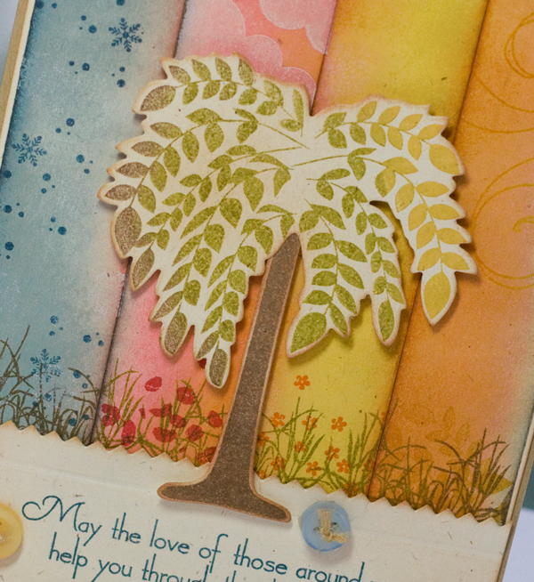 * Stamps- Willow, In the Meadow, Remember, Up, Up and Away, Garden Variety<br />
    * Ink-...