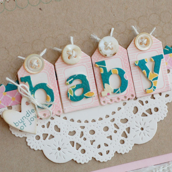 Stamps:  Tiny Tags II, Tiny Tags, BB: Circles<br />
Ink:  Sweet Blush, Ocean Tides,...