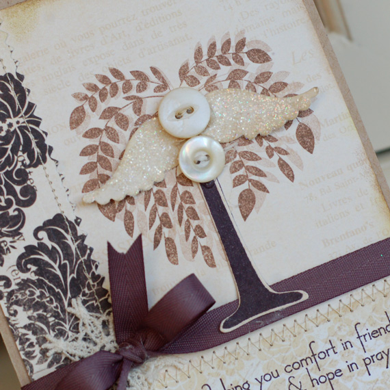 Stamps:  Willow<br />
Ink:  Dark Chocolate, True Black<br />
Cardstock:  Kraft<br />
Dies:...