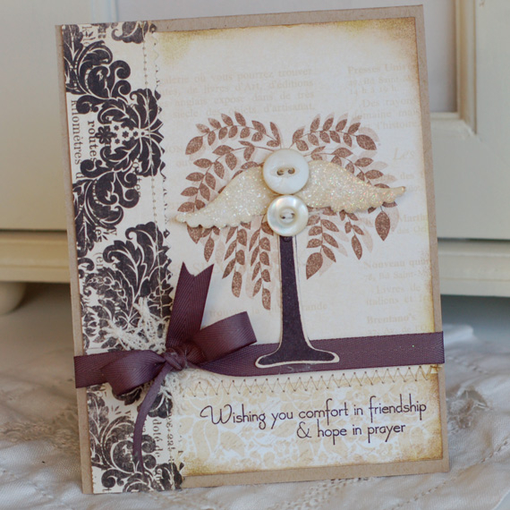 Stamps:  Willow<br />
Ink:  Dark Chocolate, True Black<br />
Cardstock:  Kraft<br />
Dies:...