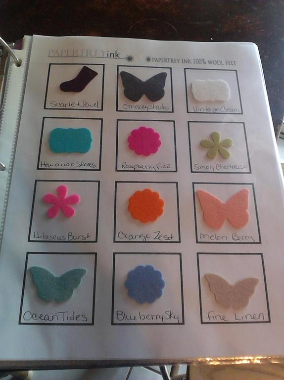 PTI FELT IN ALL THE AVAILABLE COLORS