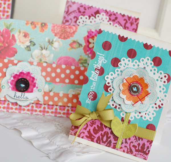 Stamps:  Flower Fusion #10, Mega Mixed Messages<br />
Ink:  Orange Zest, Raspberry Fizz,...