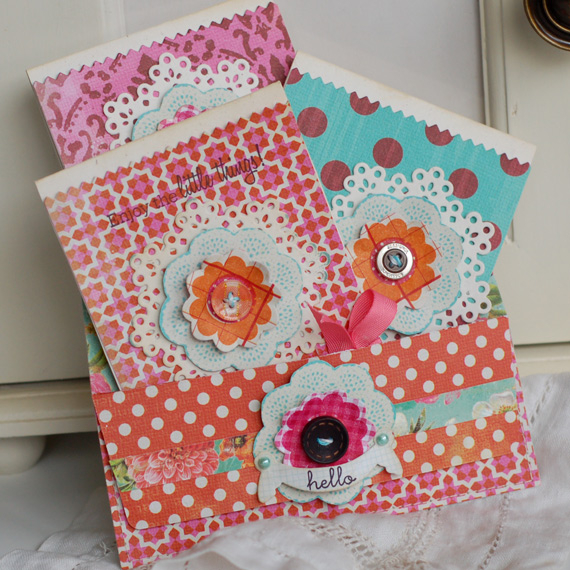 Stamps:  Flower Fusion #10, Mega Mixed Messages<br />
Ink:  Orange Zest, Raspberry Fizz,...