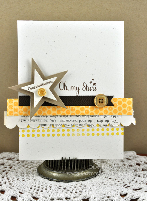 Paper: rustic cream, kraft, distressed dots, vintage book print<br />
Stamps: Glory Be,...