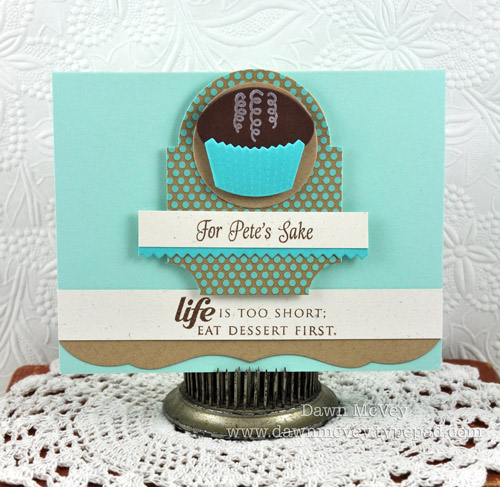 Paper: rustic cream, kraft, aqua mist, hawaiian shores, dark chocolate, dotty biscotti<br />...