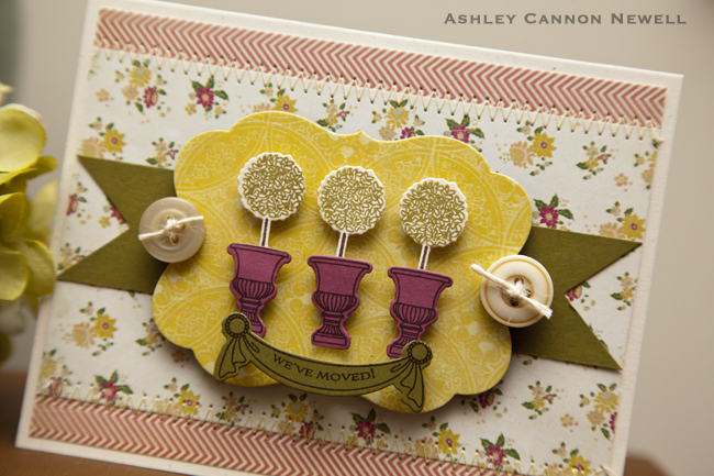 Stamps: Door to Door<br />
Ink: Ripe avocado<br />
Cardstock: Ripe avocado, Rustic white,...