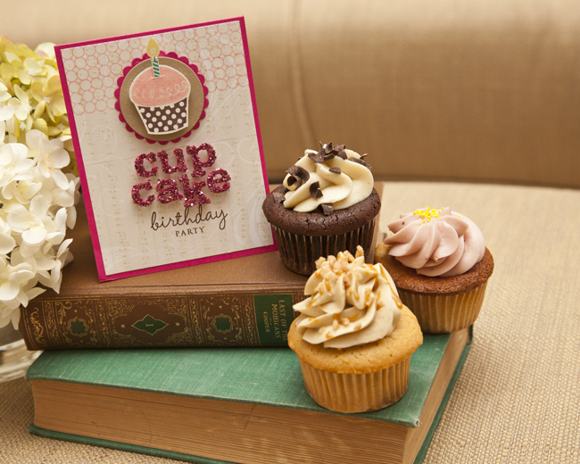 Stamps: Birthday By the Numbers, Table Service, Background Basics: Circles<br />
Cardstock:...