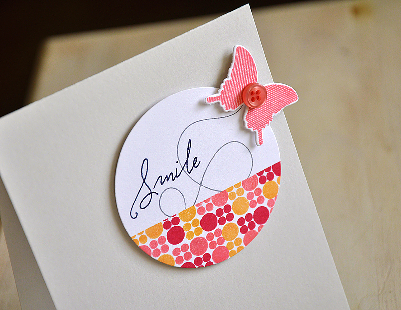 Stamps: Background Basics: Circles &amp; Happy Trails<br />
Ink: Berry Sorbet, Pure Poppy,...